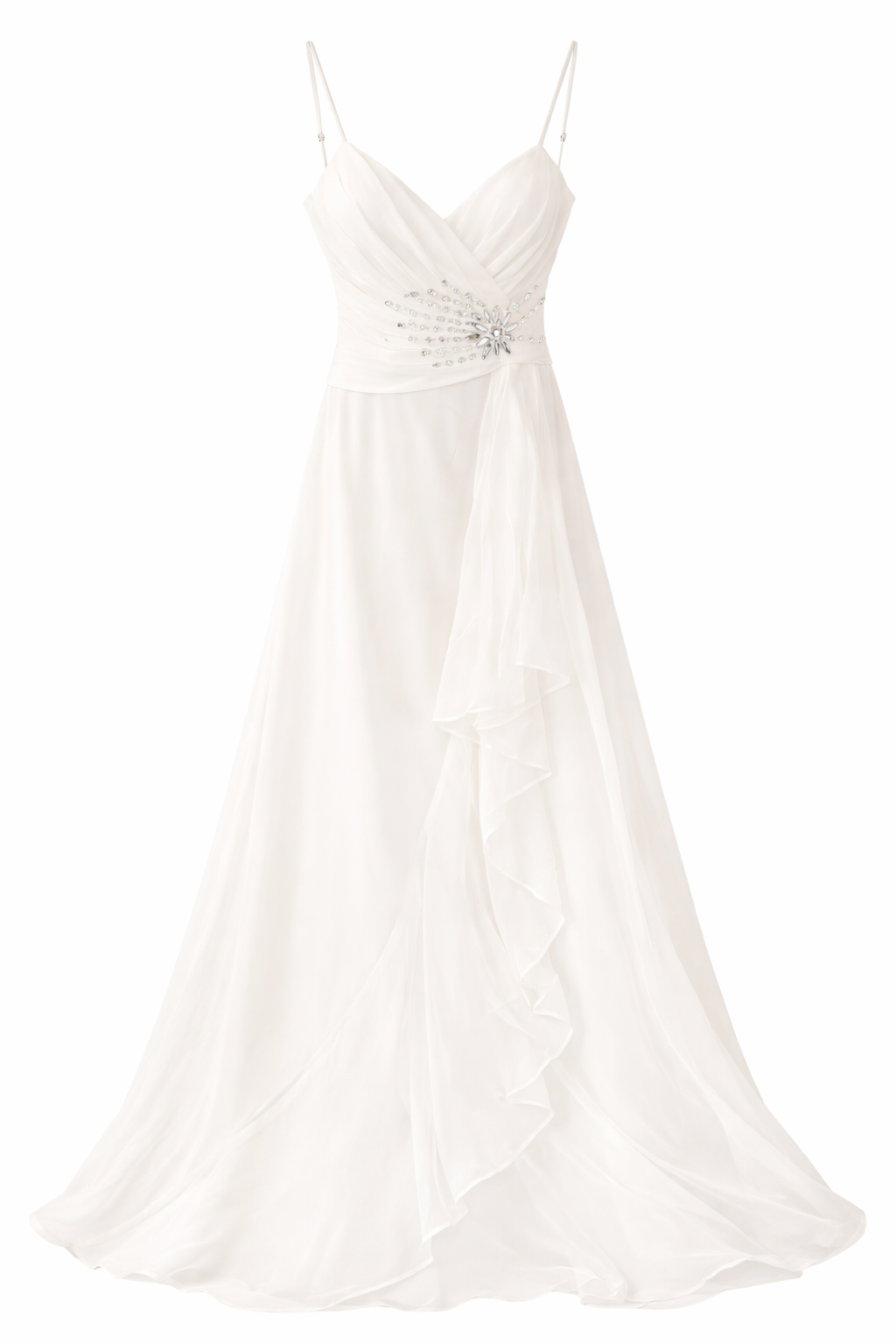 Robe longue élégante ivoire  - Pièce Unique Taille M