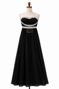 Robe longue élégante noir - Taille M