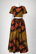 Ensemble wax chic - pantalon large et haut élégant