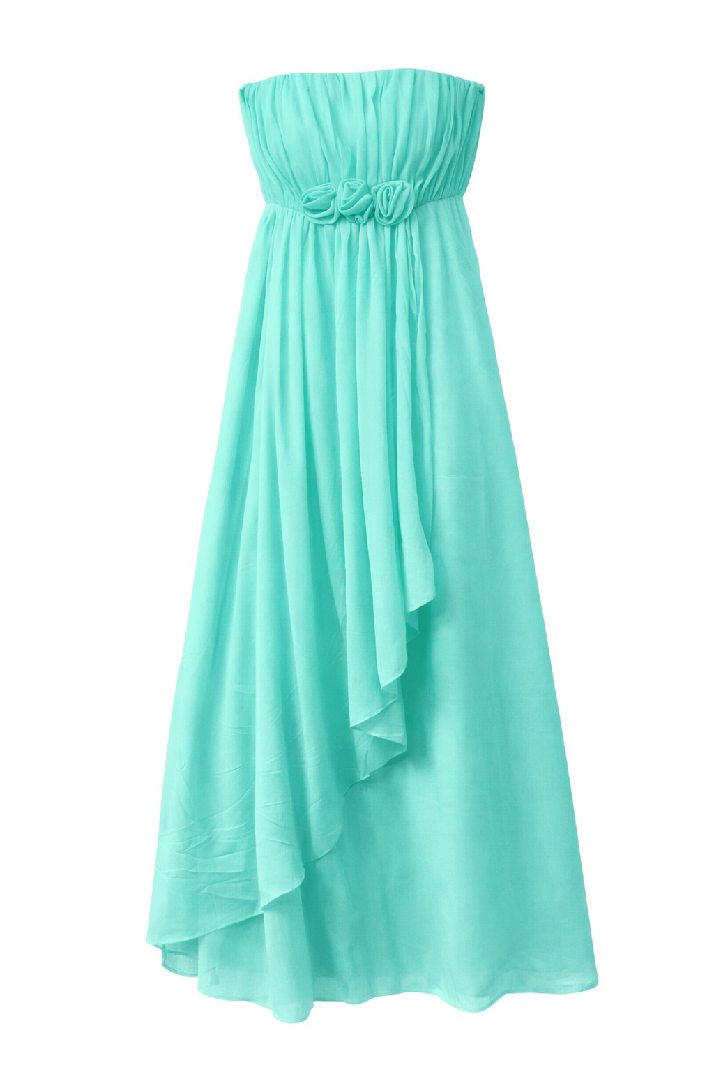Robe cyan pièce unique