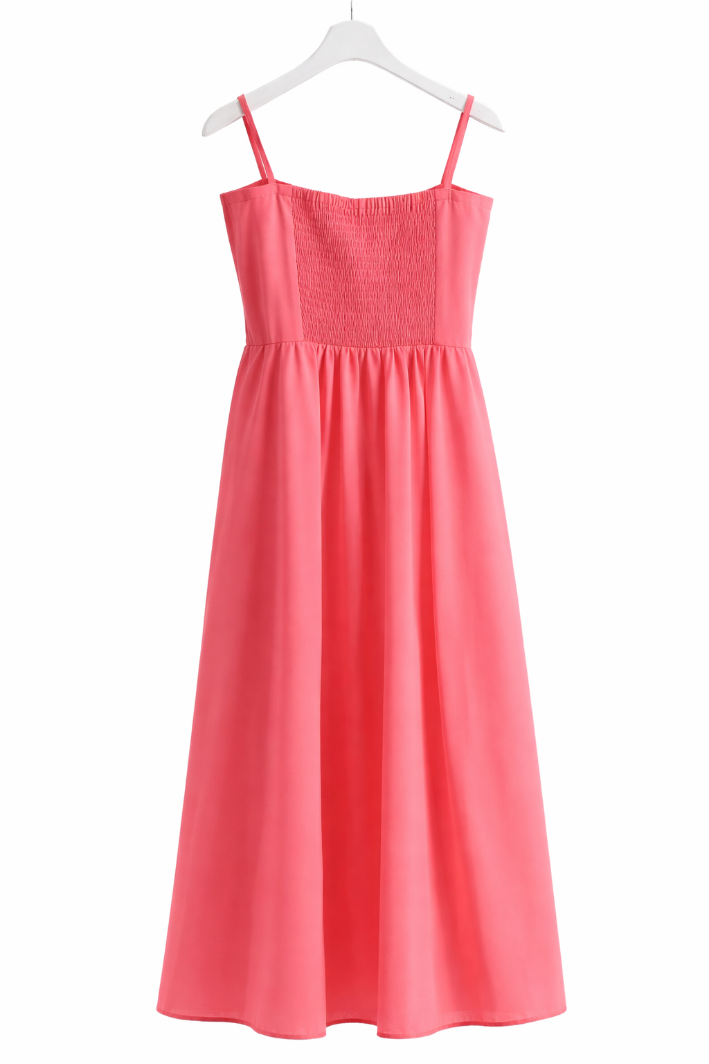 robe longue corail élégante